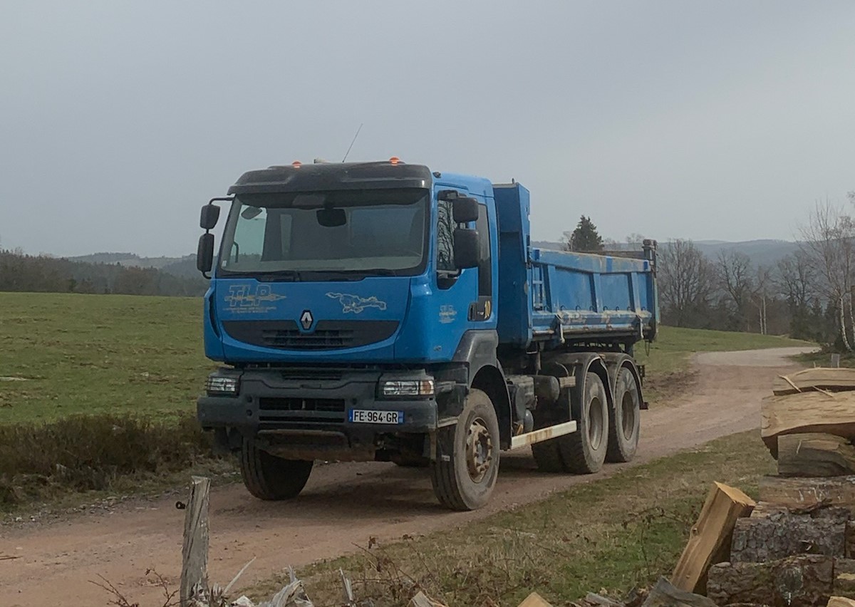 Location camion 6&#215;4 avec chauffeur Saint-Dié-des-Vosges